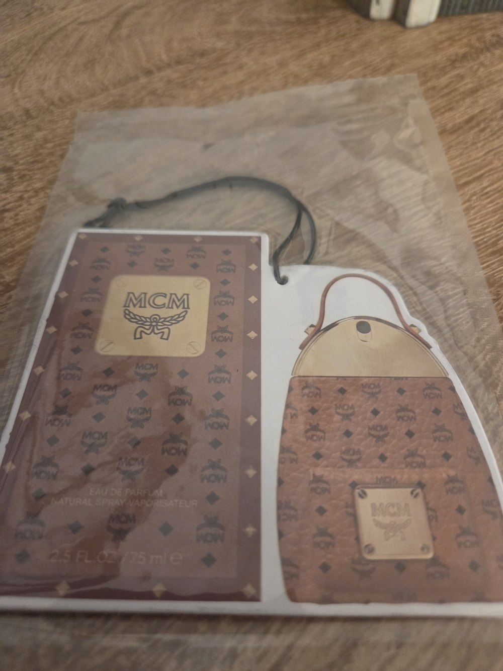 MCM Cognac Brown Monogram Air Freshener